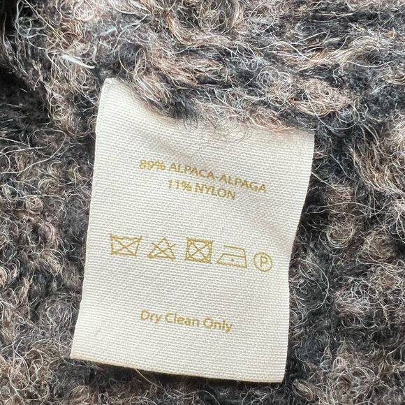 FREE PEOPLE She’s All That Alpaca Drop Should Mock Turtleneck‎ Sweater Size M - Picture 8 of 10